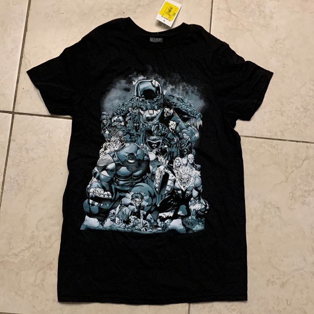 NEW X-Men Villains black tshirt small dark villainy
